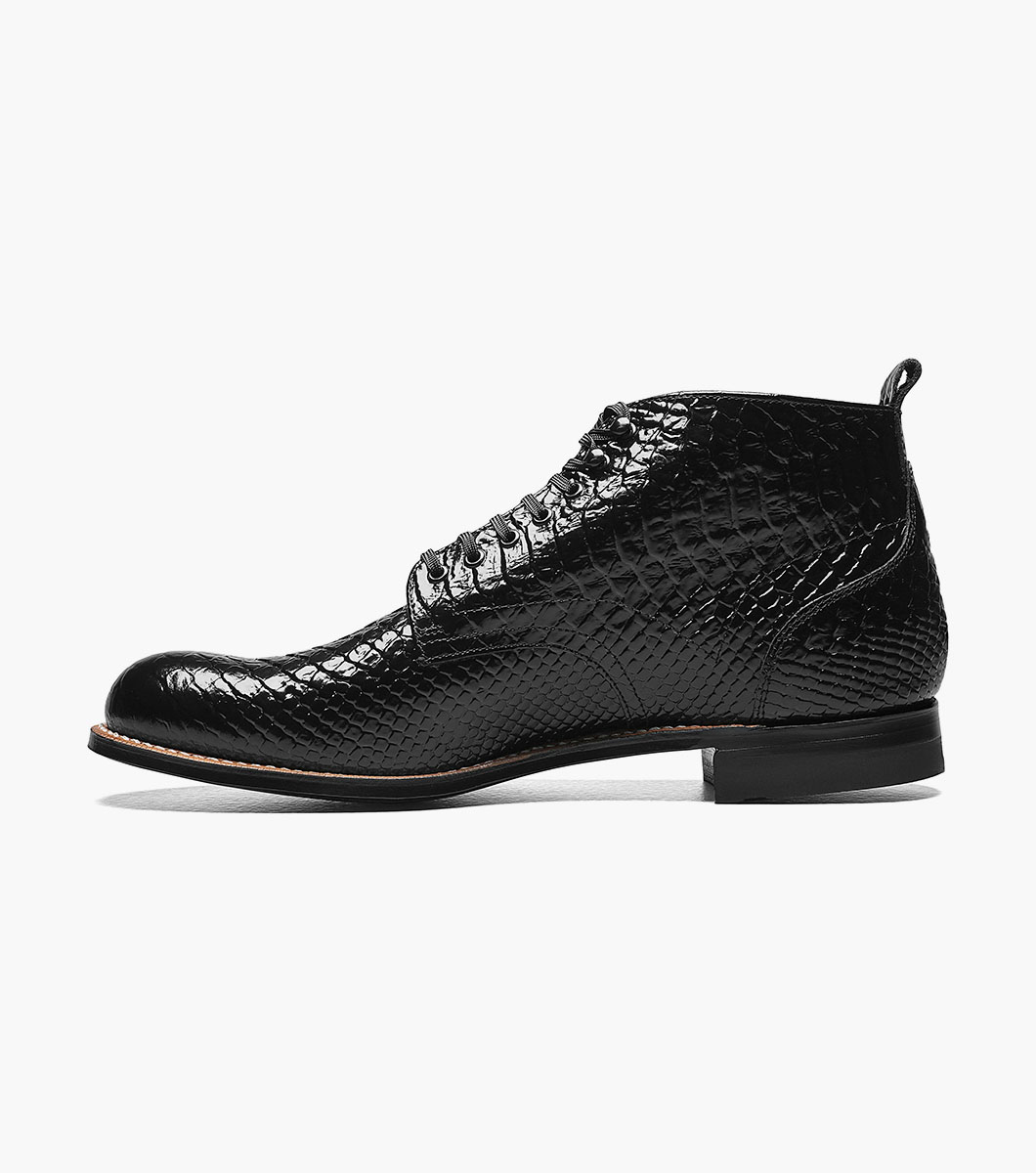 Madison Anaconda Plain Toe Boot