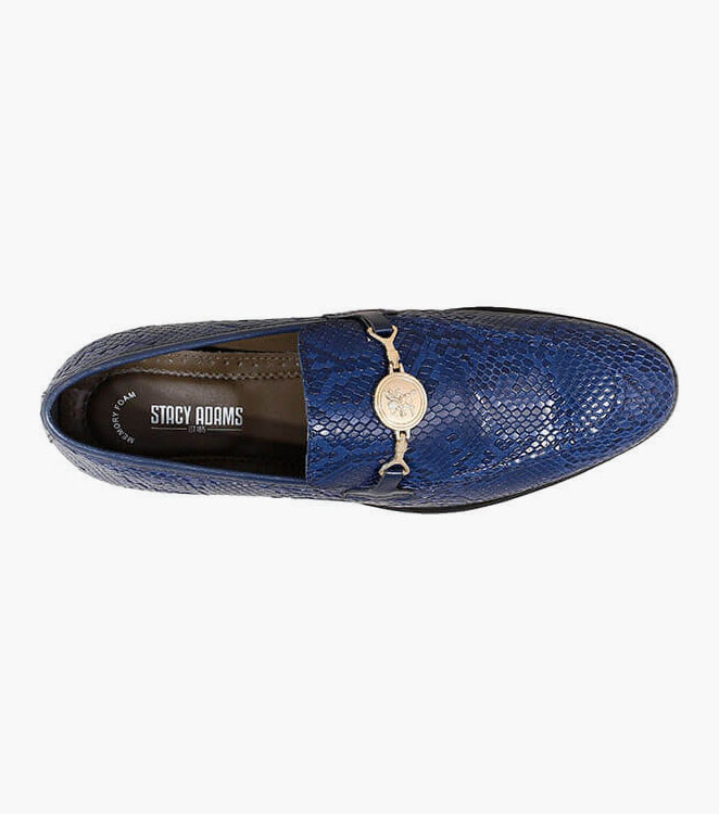 Barrino Leather Sole Moc Toe Bit Slip On