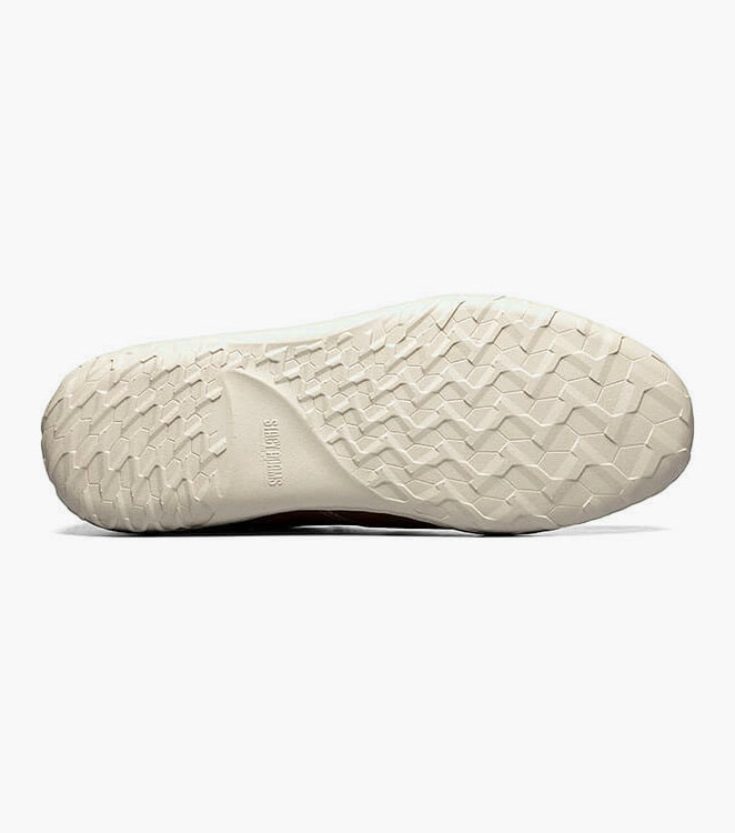 Ibiza Woven Vamp Moc Toe Slip On