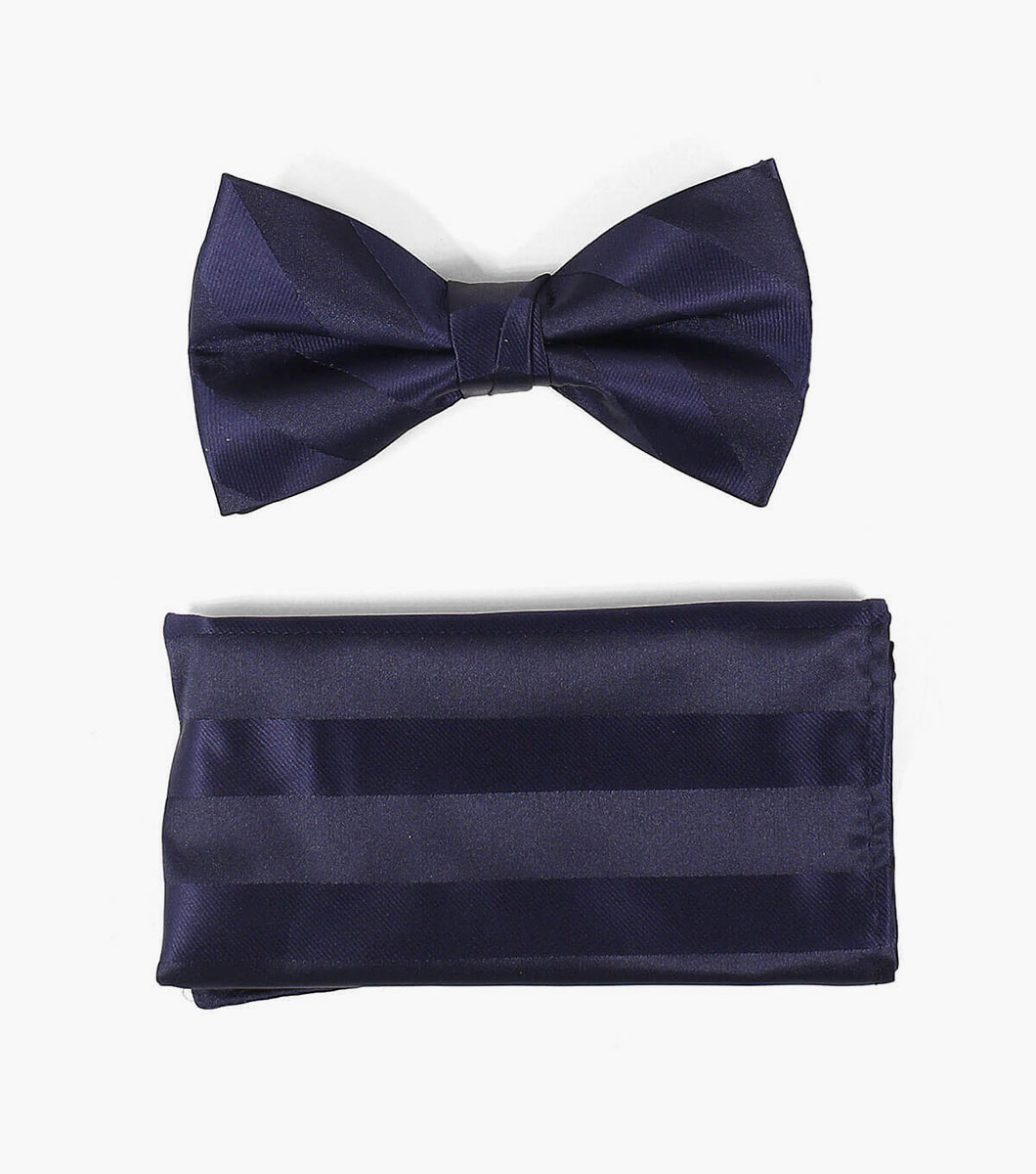 Mason Bow Tie & Pocket Square Set