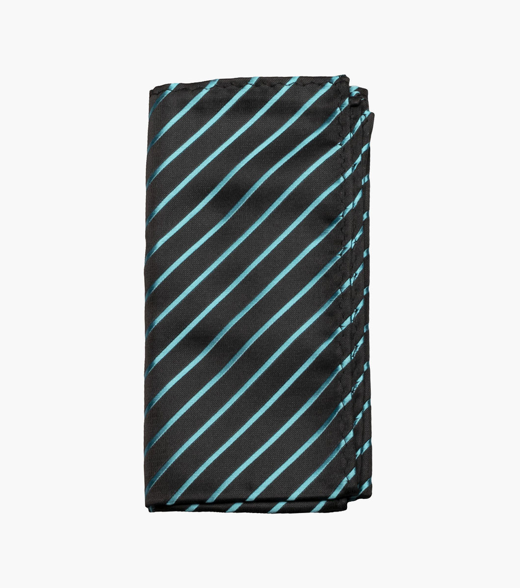 Formal Teal Tie and Hanky Set