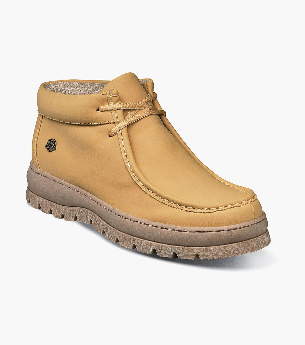 Wally Moc Toe Lace Up Boot
