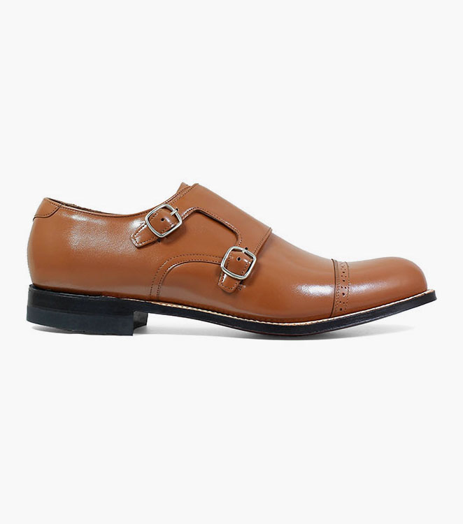 Madison Cap Toe Double Monk Strap