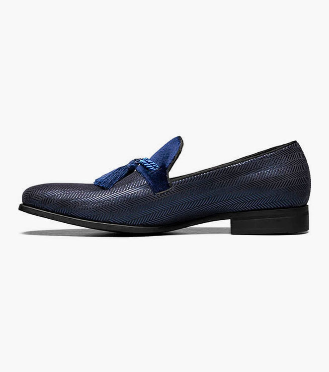 Sonata Herringbone Tassel Slip On
