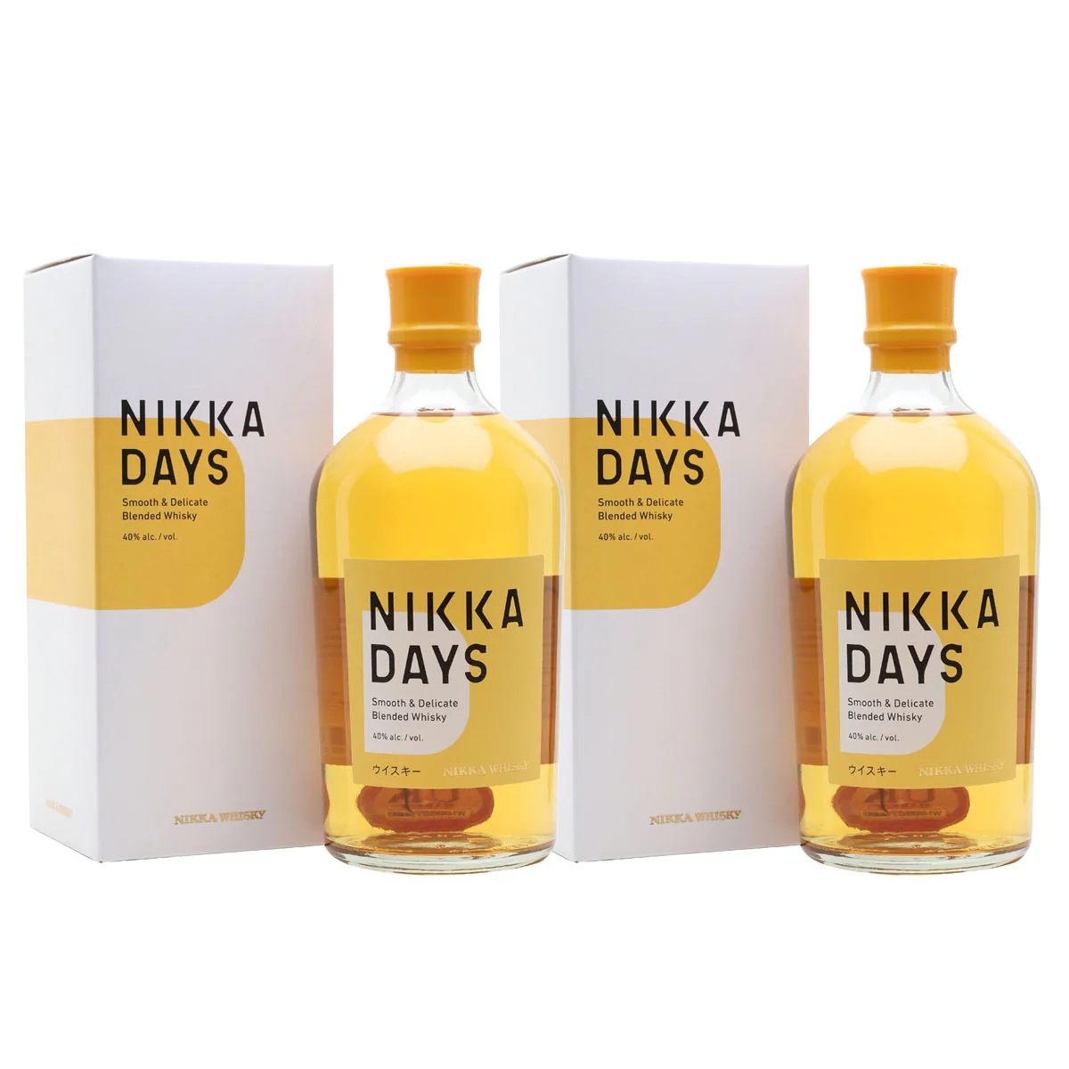 Nikka Days Smooth & Delicate Blended Whisky ABV 40% 700ml x 2 Bottles (Local Agent Stock)