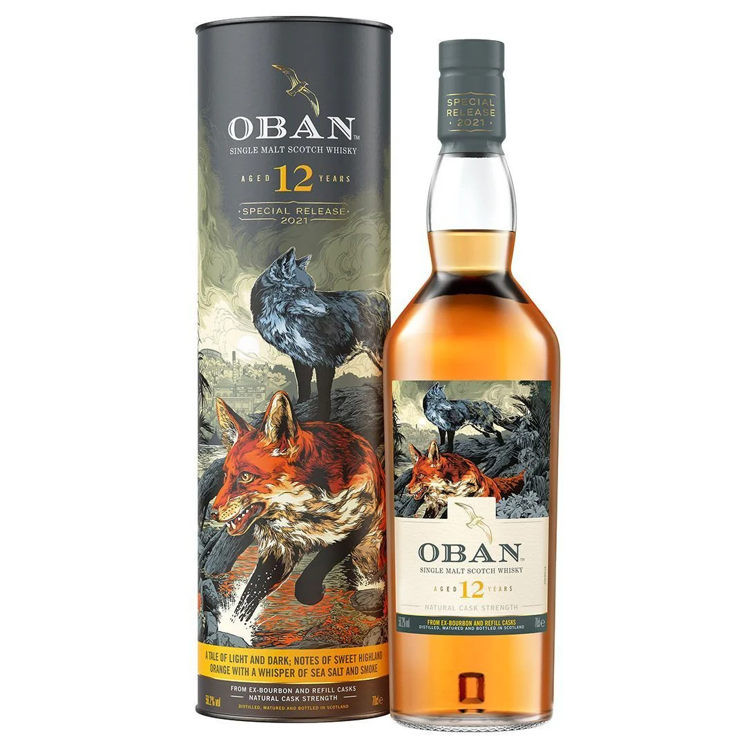Oban 12 Year Old Special Release 2021 Single Malt Scotch Whisky ABV 56.2% 700ml