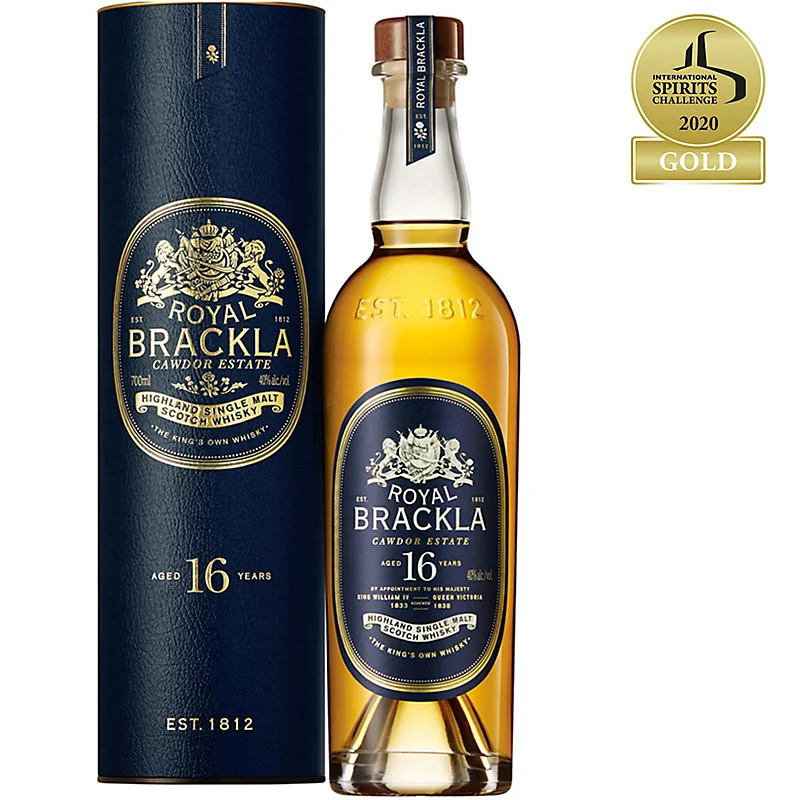 Royal Brackla 16 Year Old Cawdor Estate Oloroso Sherry Cask Finish 700ml ABV 40%