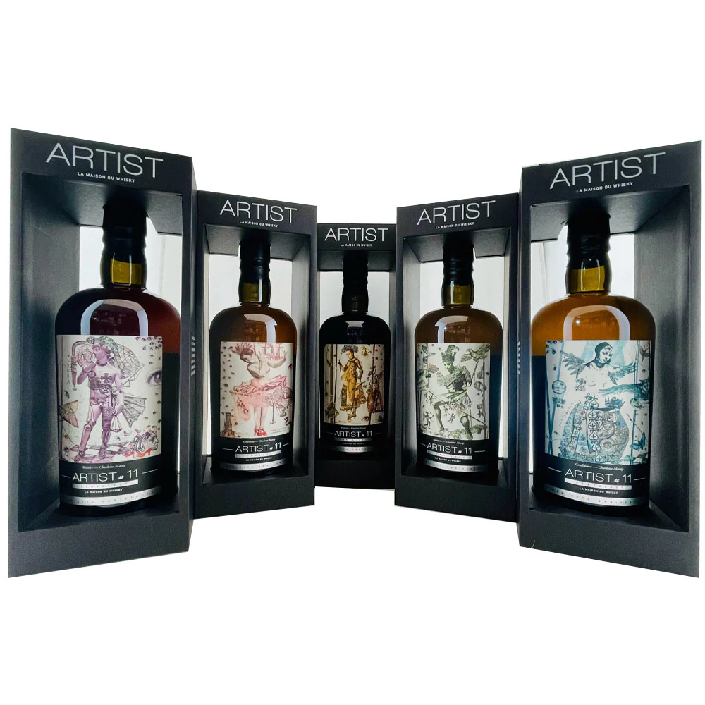 Compass Box Artist #11 Pentalogy Set (Confidence / Fortitude / Generosity / Wisdom / Wonder) with Gift Box