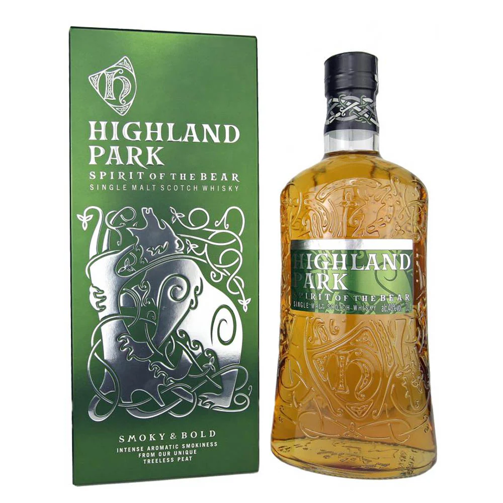 Highland Park Spirit Of The Bear Single Malt Scotch Whisky ABV 40% 1000ml (1L)