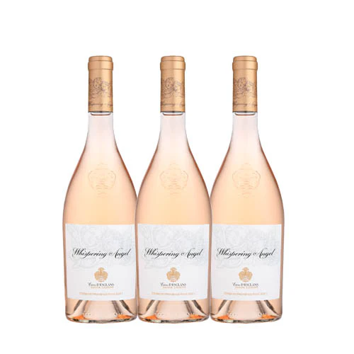 Chateau D'Esclans Whispering Angel Cotes de Provence Rose Wine 750ml x 3 Bottles