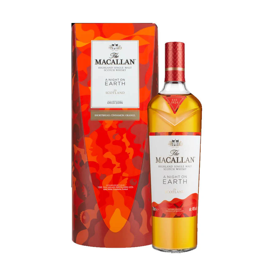 Macallan A Night On Earth in Scotland Single Malt Whisky 700ml ABV 43%