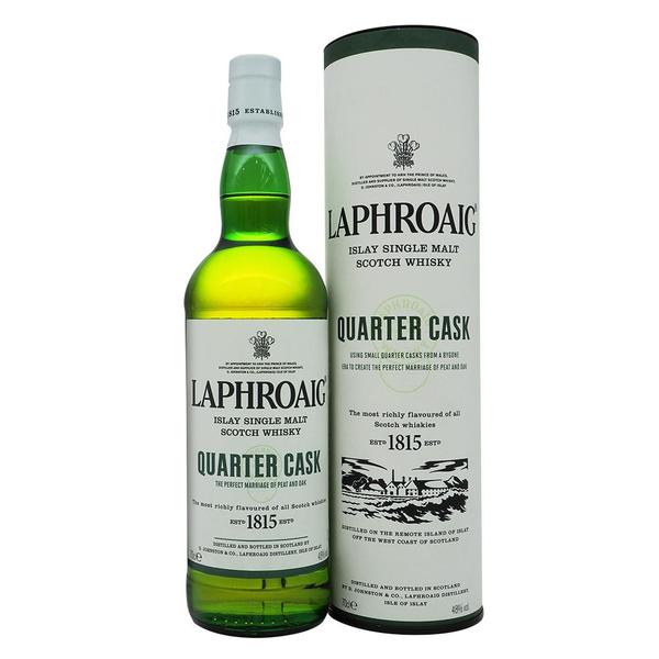 Laphroaig Quarter Cask Islay Single Malt Scotch Whisky ABV 48% 700ml with Gift Box