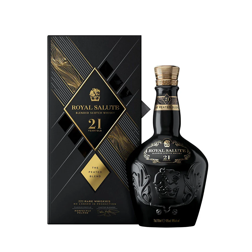 Royal Salute 21 Years Old The Peated Blend Travel Exclusive ABV 40% 700ml