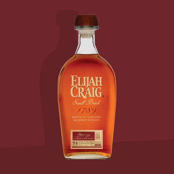 Elijah Craig Small Batch Kentucky Straight Bourbon 94 Proof ABV 47% 700ml