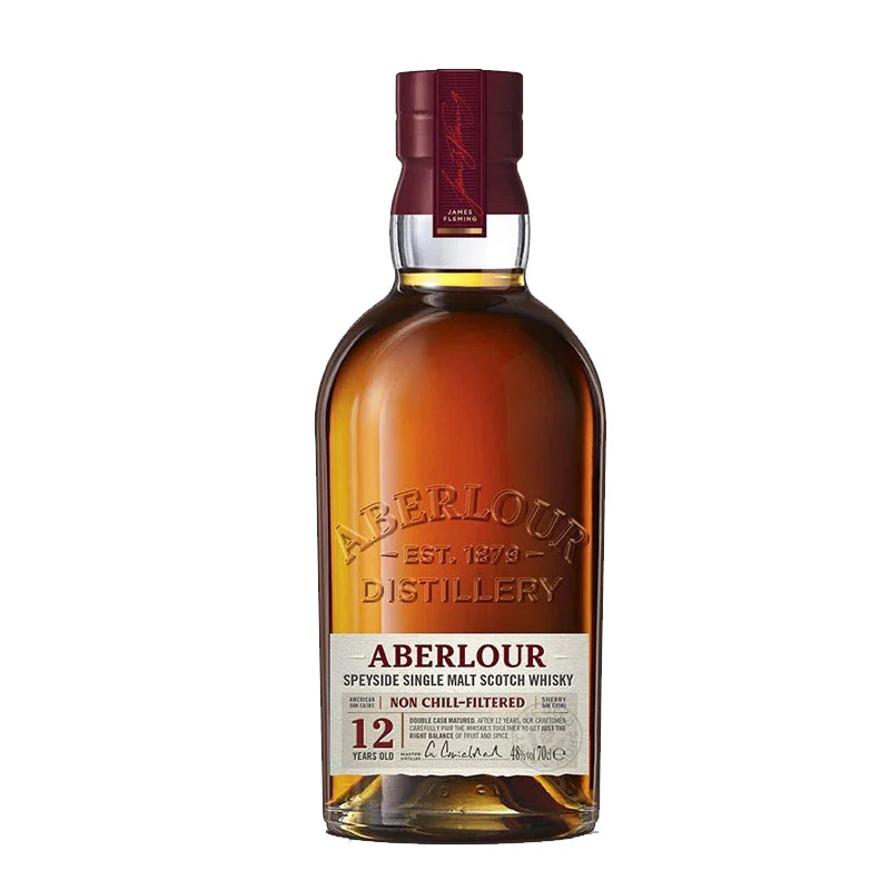 Aberlour 12 Year Non Chill Filtered Speyside Single Malt Scotch Whisky ABV 48% 700ml