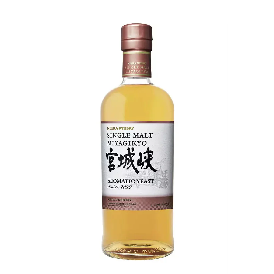 Nikka Discovery Miyagikyo Aromatic Yeast Single Malt Japanese Whisky Bottled in 2022 ABV 47% 700ml