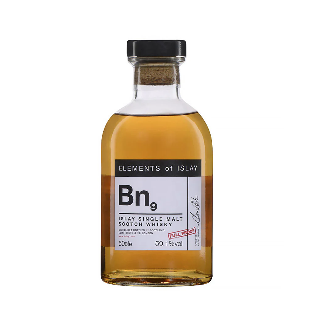 Elements Of Islay Bn9 Full Proof Islay Single Malt Scotch Whisky ABV 59.1% 500ml