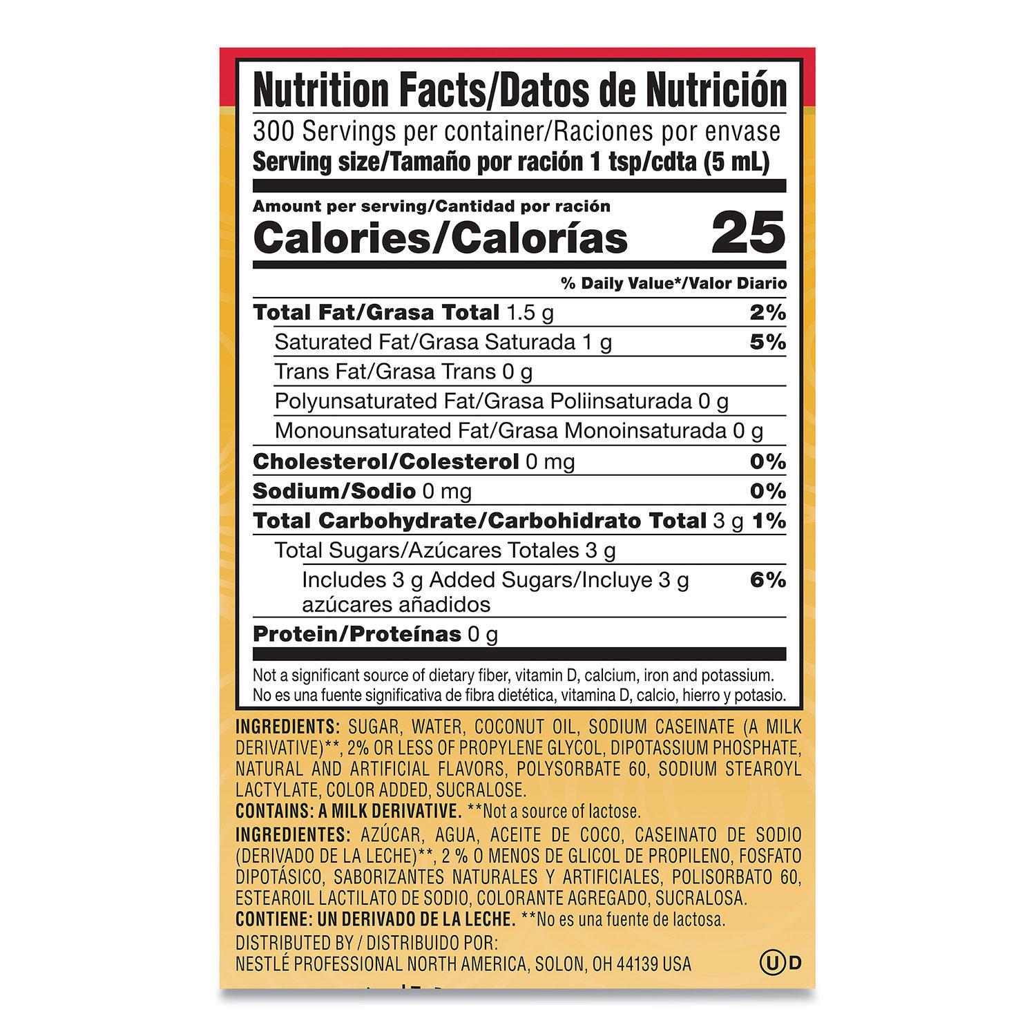 Nestle Coffee-mate Liquid Coffee Creamer with Pump, Hazelnut 101.4 fl. oz., 2 pk.