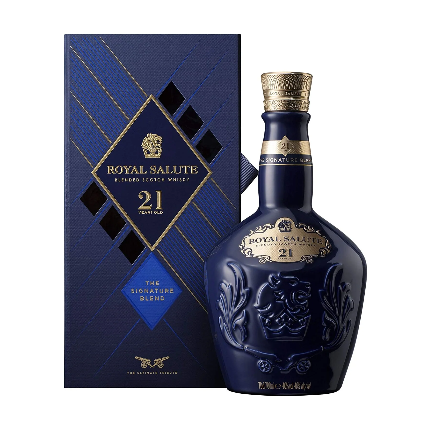 Royal Salute 21 Years Old The Signature Blend ABV 40% 70cl with Gift Box (Official Agent Stock)