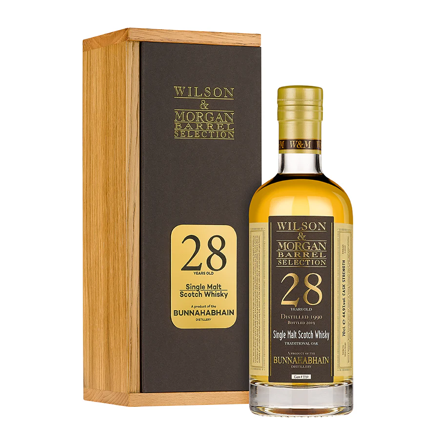 Bunnahabhain 1990 Wilson & Morgan 28 Years Old Bot.2019 ABV 44.9% (Tradition Oak)