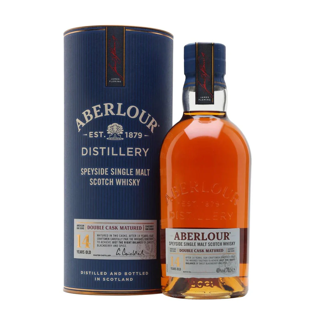 Aberlour 14 Year Old Double Cask Speyside Single Malt Scotch Whisky ABV 40% 700ml