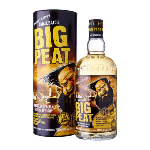 Douglas Laing's Big Peat Islay Blended Malt Scotch Whisky ABV 46% 70cl With Gift Box