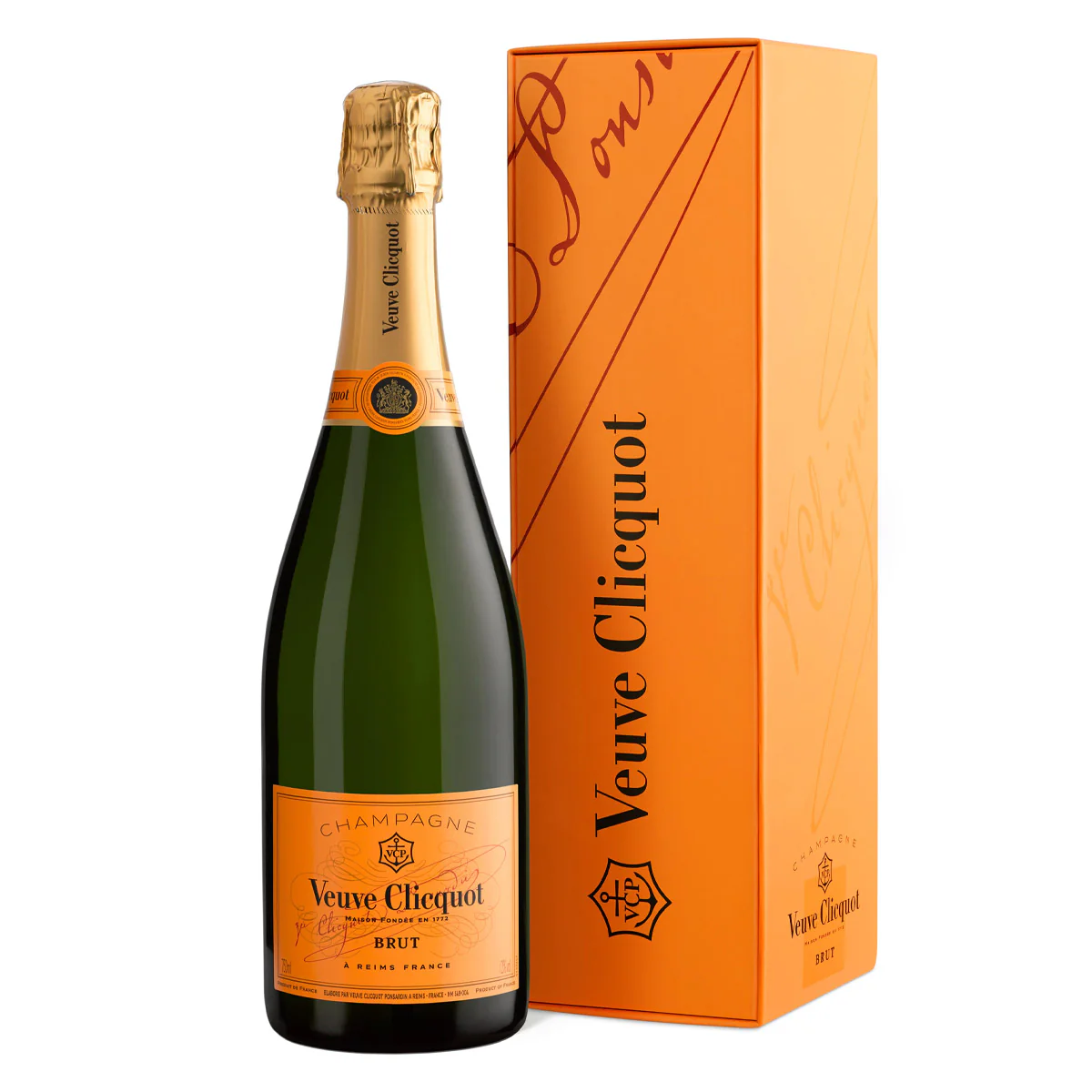 Veuve Clicquot Yellow Label Champagne Brut 750ml x 6 Bottles (Official Agent Stock with Box)