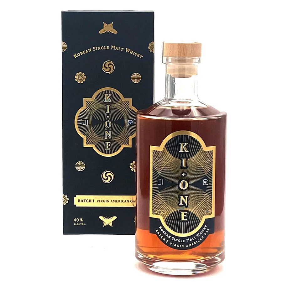 Ki One Batch 1 Virgin American Oak Korean Single Malt Whisky ABV 40% 700ml with Gift Box