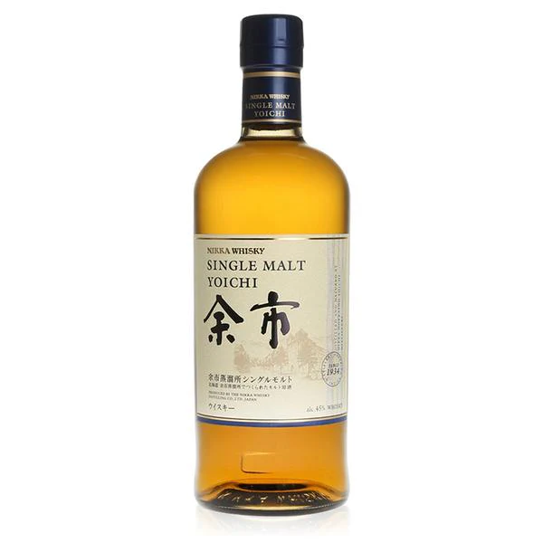Nikka Yoichi Non Aged Single Malt Japanese Whisky ABV 45% 70cl with Gift Box