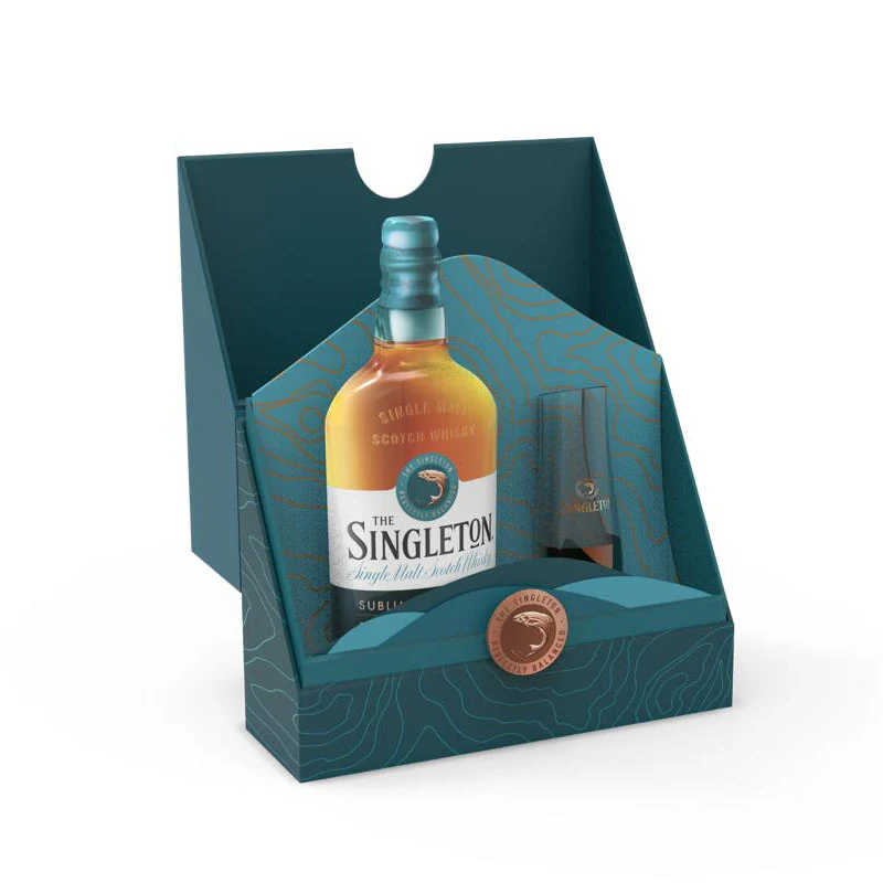 Singleton Dufftown 18 Year Single Malt Scotch Whisky 700ml with Decanter Gift Set
