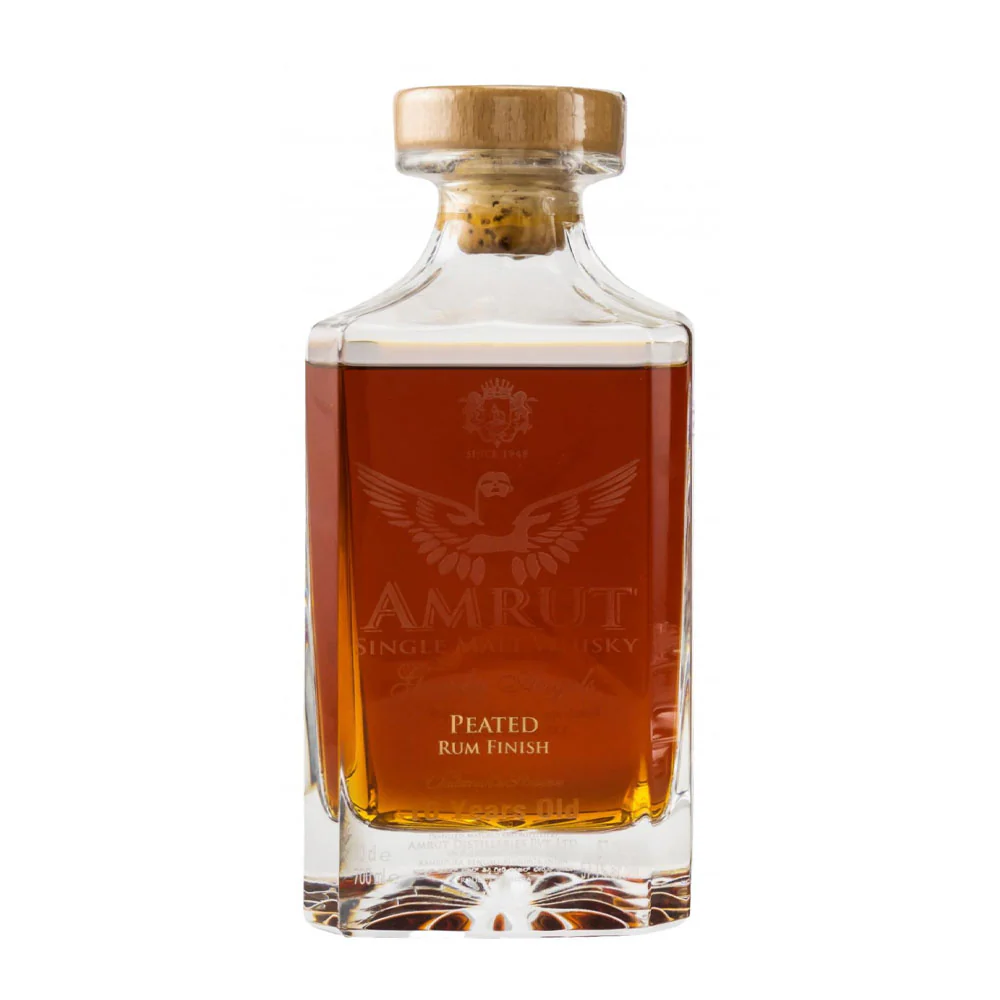 Amrut Single Malt 10 Years Greedy Angels Peated Rum Finish 2019 ABV 57.1% 700ml