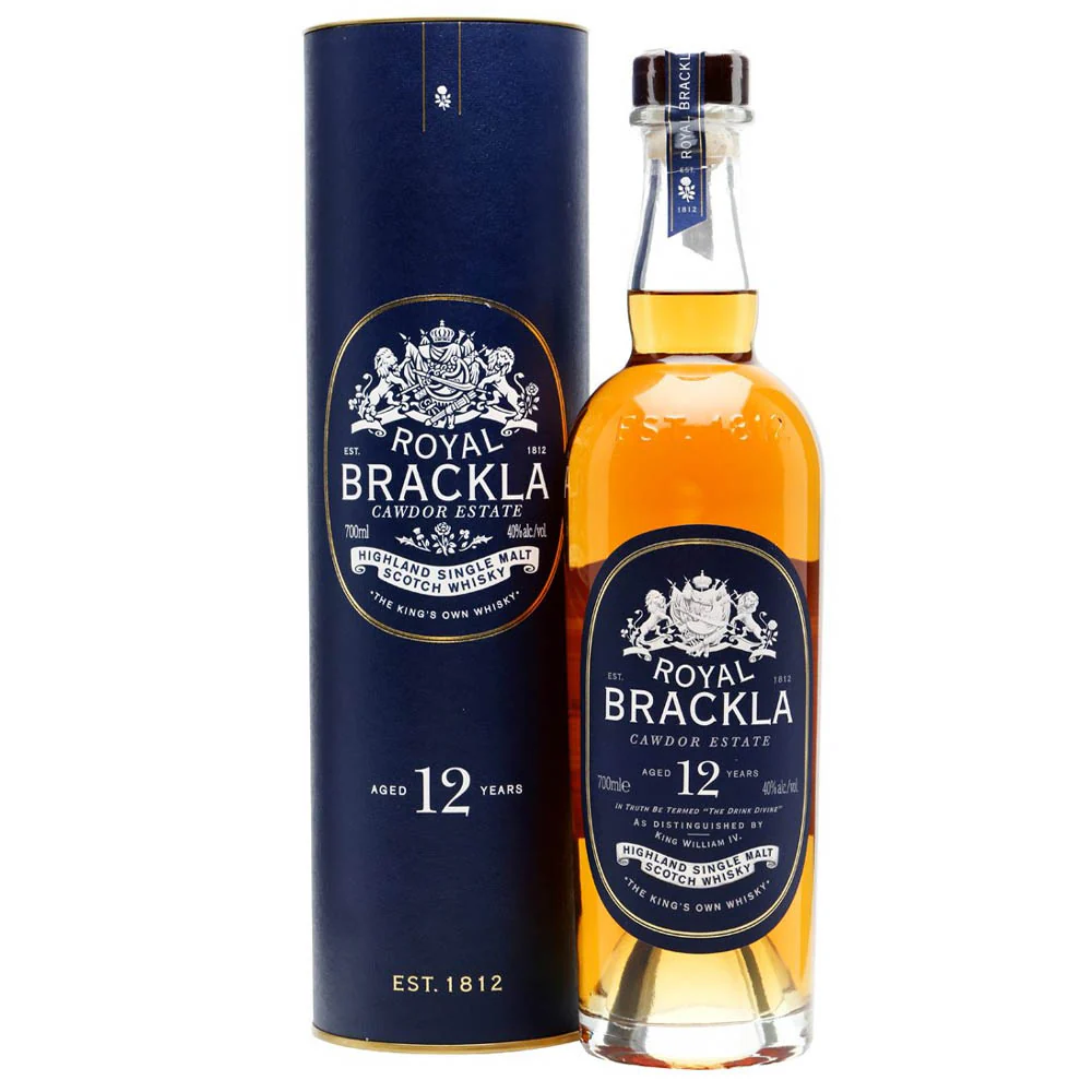 Royal Brackla 12 Year Old Oloroso Sherry Cask Finish ABV 40% 100cl (1L)