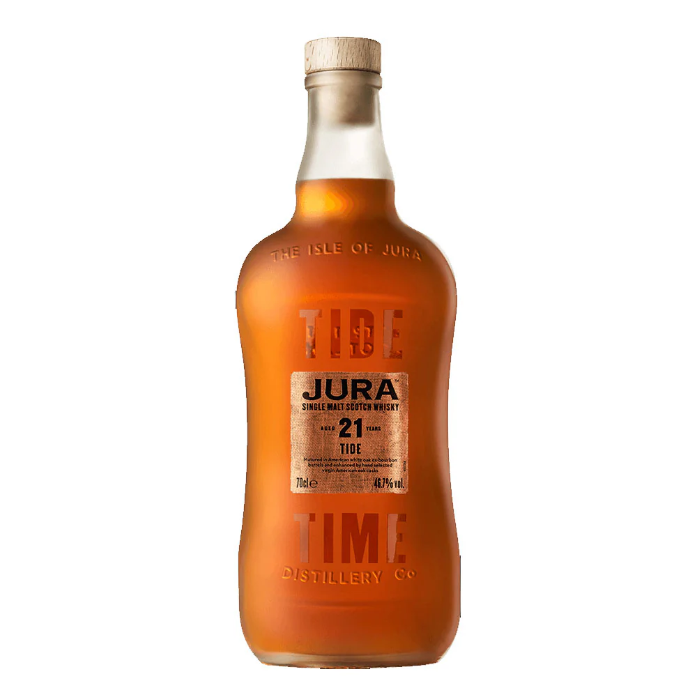 Jura 21 Year Old Tide Island Single Malt Scotch Whisky Distillery Bottling ABV 46.7% 700ml