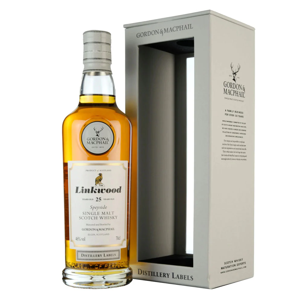 Linkwood 25 Years Speyside Single Malt (Gordon Macphail) ABV 46% 700ml