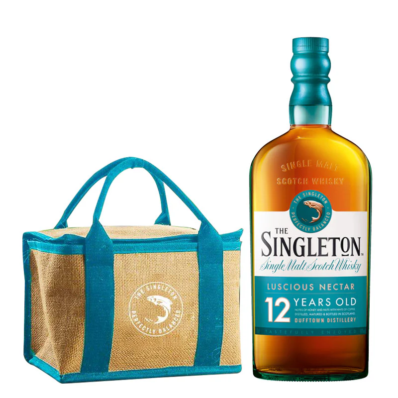 Singleton of Dufftown 12 Year Old Single Malt Scotch Whisky ABV 40% 700ml + Singleton Cooler Bag