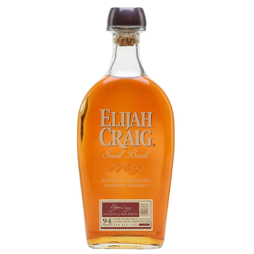 Elijah Craig Small Batch Kentucky Straight Bourbon 94 Proof ABV 47% 700ml