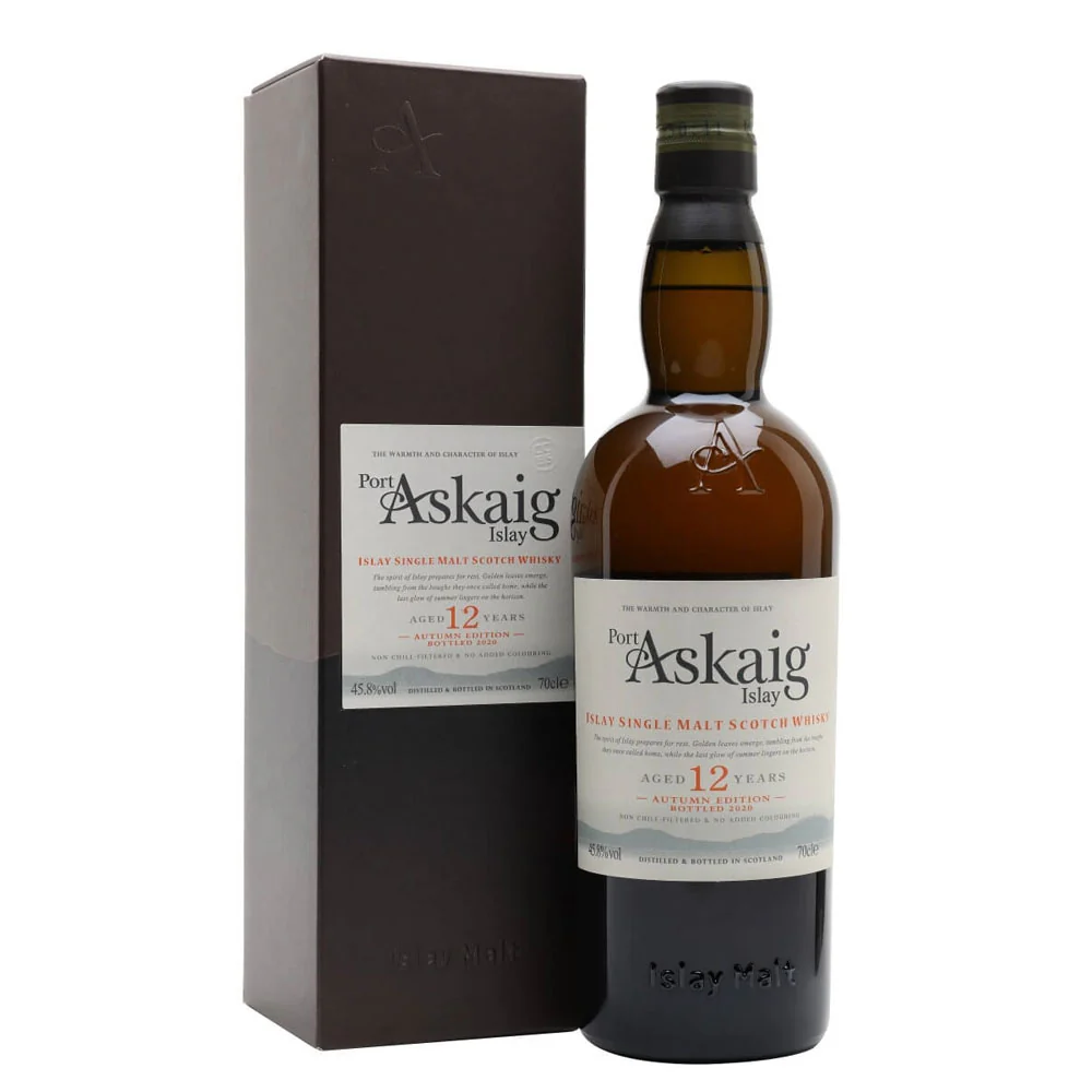 Port Askaig 12 Year Old Autumn Edition Islay Single Malt Scotch Whisky ABV 45.8% 700ml
