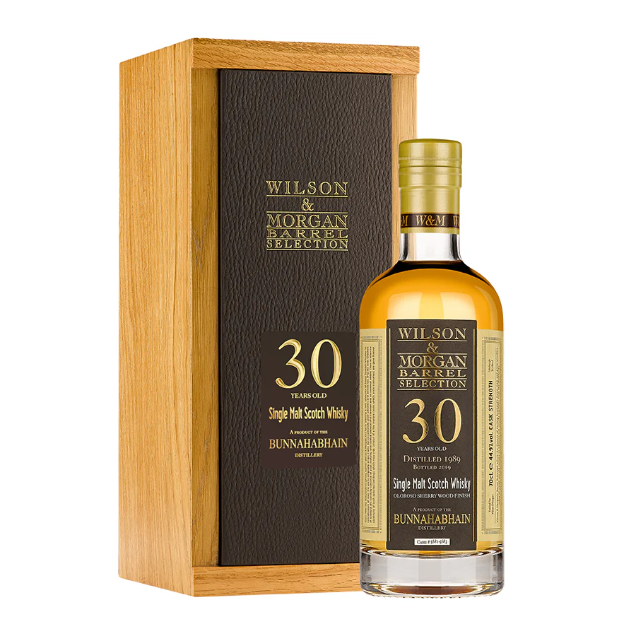 Bunnahabhain 1989 Wilson & Morgan 30 Year Old Bot.2019 ABV 47.6% (Sherry Finish)