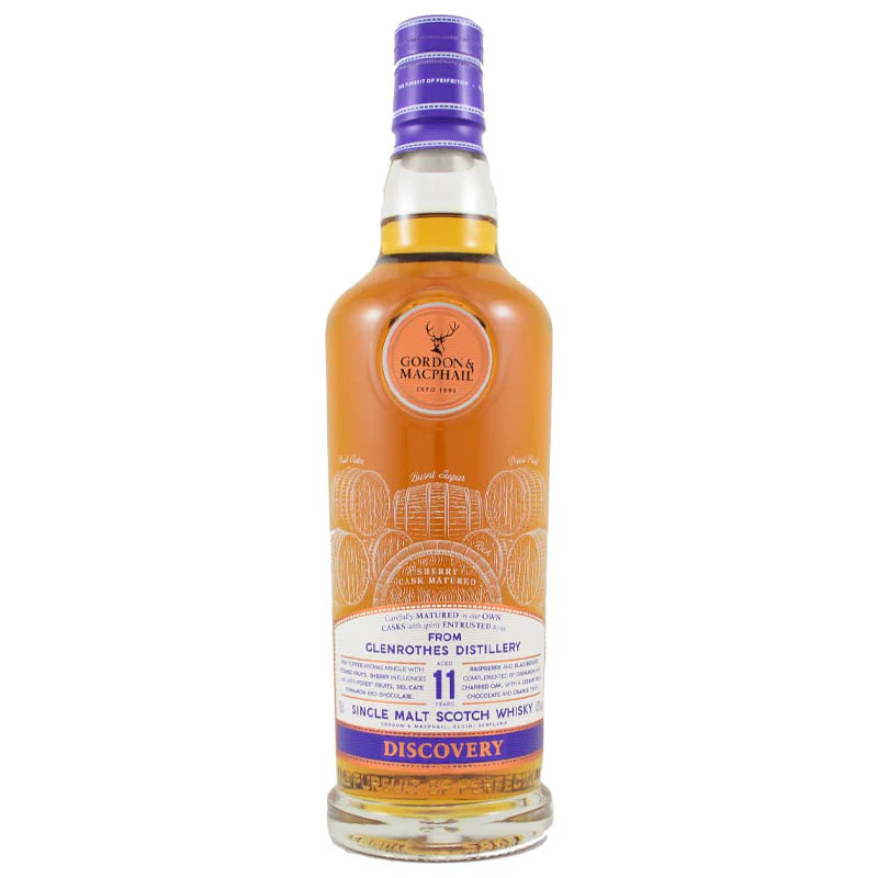 Gordon & Macphail Glenrothes 11 Year Sherry Cask Matured ABV 43% 700ml