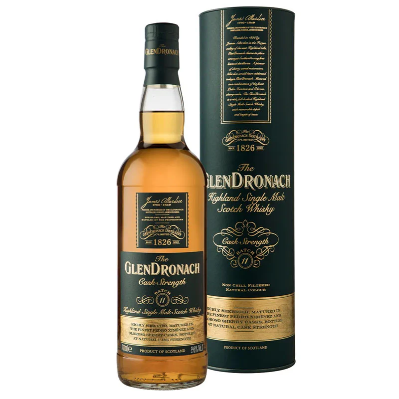 Glendronach Cask Strength Batch 11 Single Malt Scotch Whisky ABV 59.8% 700ml