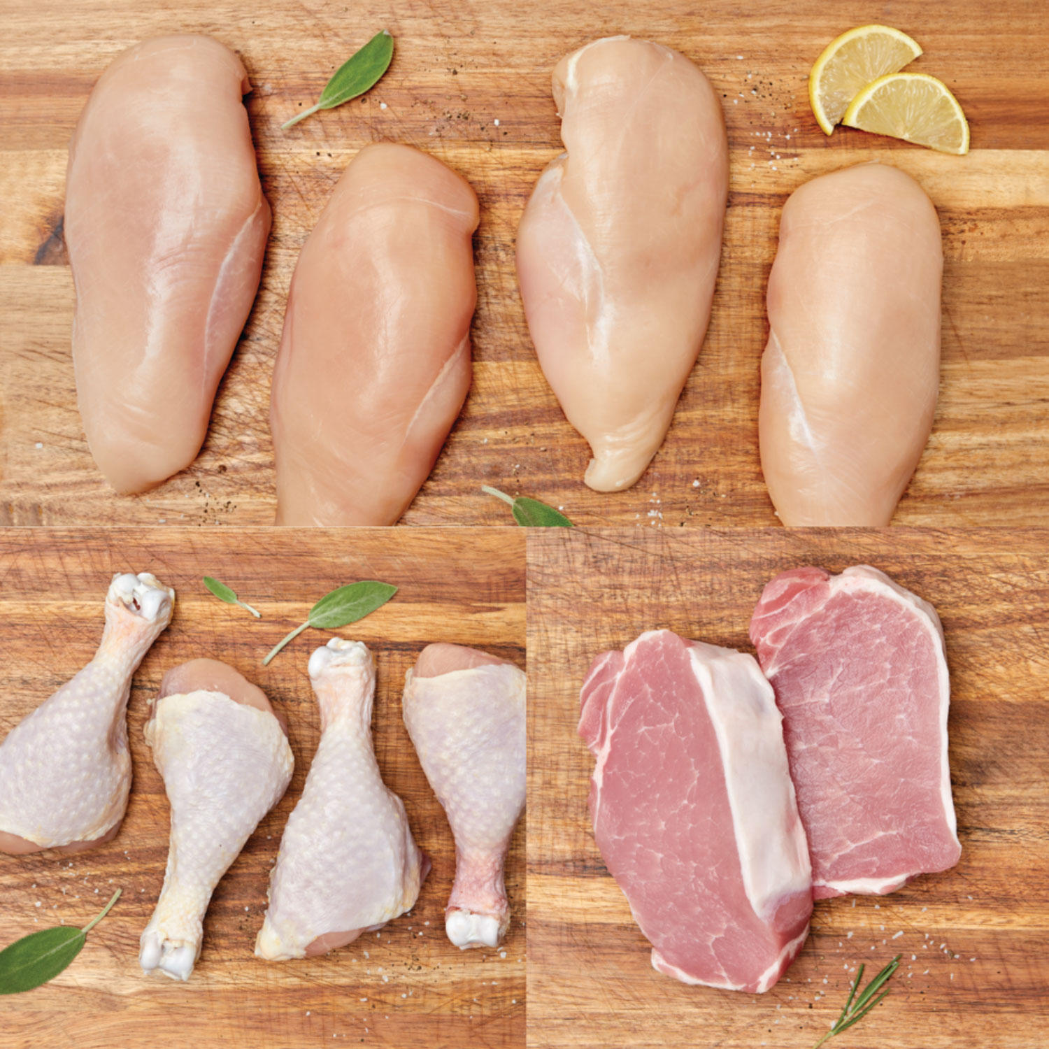 Member’s Mark Premium Beef, Pork, and Chicken Curated Box, Frozen, 12.25 lbs.