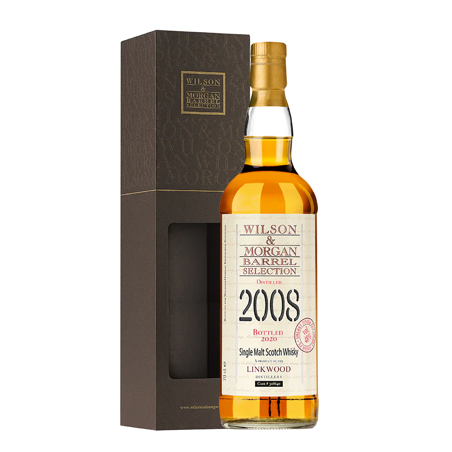 Linkwood 2008 Wilson & Morgan 12 Year Old Bot.2020 ABV 48% with Gift Box (PX Sherry Finish)