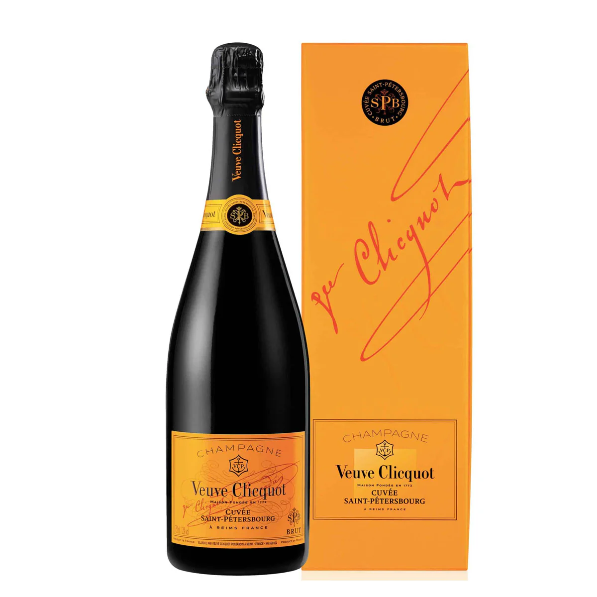 Veuve Clicquot Cuvee Saint Petersbourg Champagne Brut with Box ABV 12% 750ml