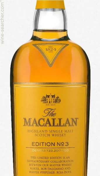 Macallan Edition No. 3 with Free Jim Murray Whisky Bible 2019 ABV 48.3% 70cl with Gift Box