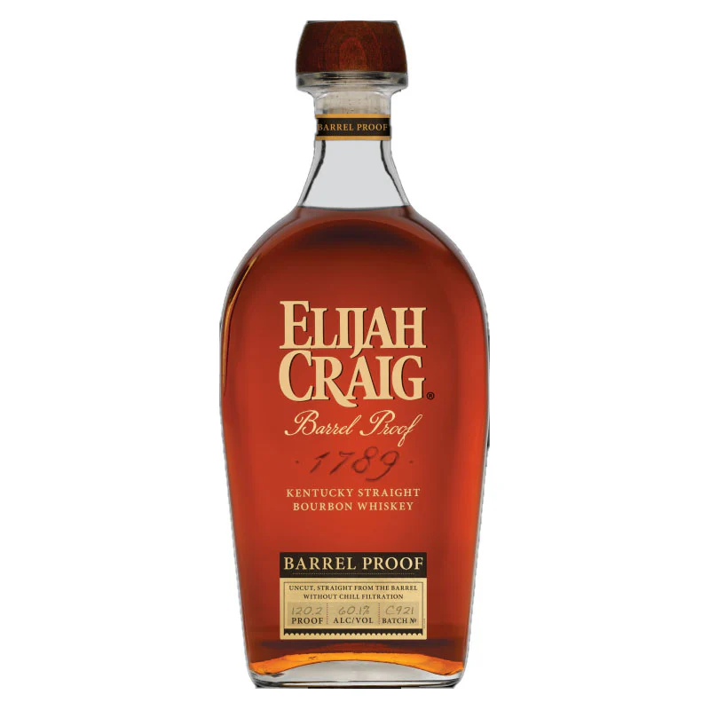 Elijah Craig 12 Year Barrel 120.2 Proof Kentucky Straight Bourbon Whiskey ABV 60.1% 700ml
