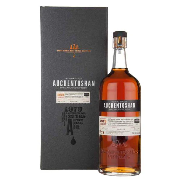 Auchentoshan 32 Year old 1979 Scotch Whisky ABV 43% 70cl With Gift Box