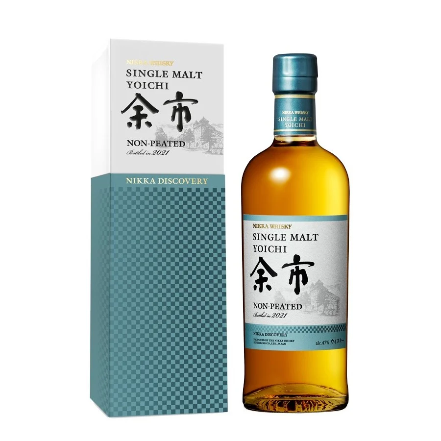 Nikka Discovery Yoichi Non Peated Single Malt Japanese Whisky Bottled in 2021 ABV 47% 700ml
