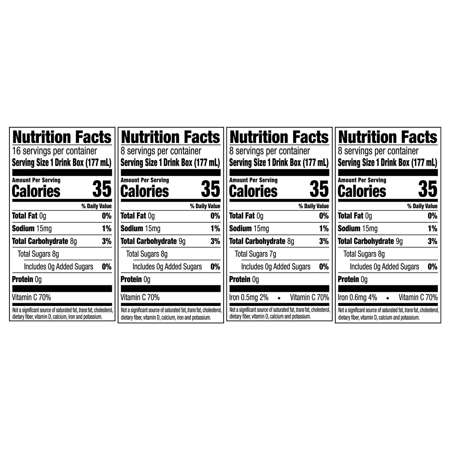 Honest Kids Organic Fruit Juice Drink Boxes Variety Pack 6 fl. oz., 40 pk.