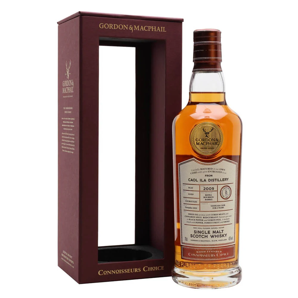 Caol Ila 13 Years 2009 Sassicaia Connoisseur's Choice (Gordon & Macphail) ABV 45% 700ml