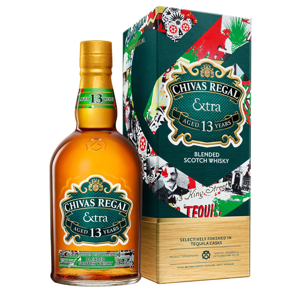 Chivas Regal Extra 13 Year Tequila Cask Blended Scotch Whisky ABV 40% 700ml